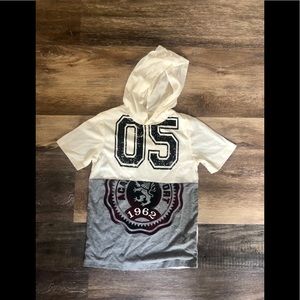 Wonder nation White t-shirt hoodie